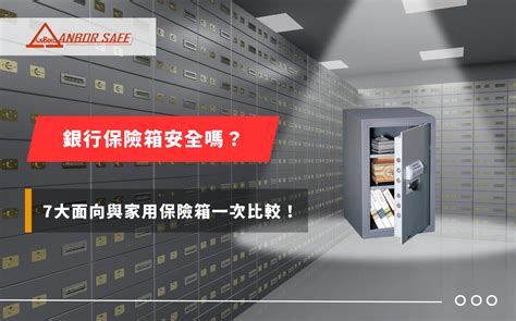 保險箱安全嗎|家用與銀行保險箱比較：保險櫃價格、安全性比較全揭秘